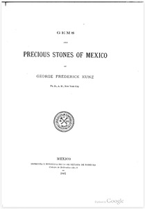 Gems and Precious Stones of Mexico